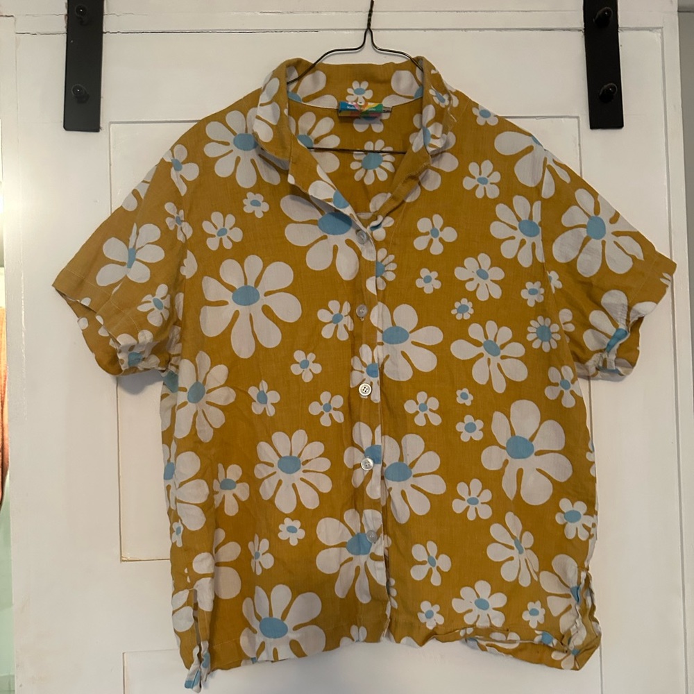 Big Bud Press Shirt & Shorts Set XL Lazy Daisy Print